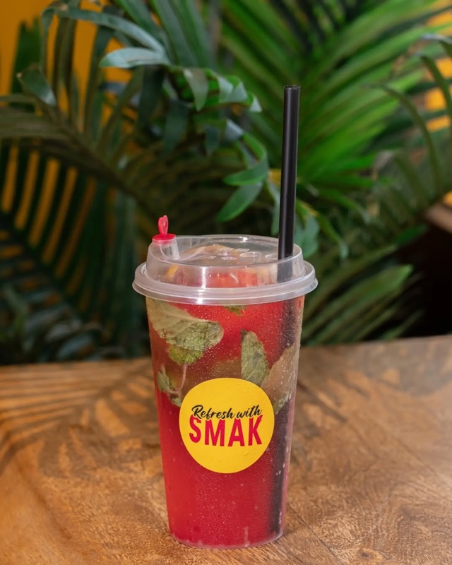 Refresh with SMAK — house strawberry cooler